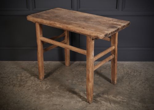 RUSTIC CHINESE ELM CONSOLE TABLE - ADDITIONAL PHOTO 4