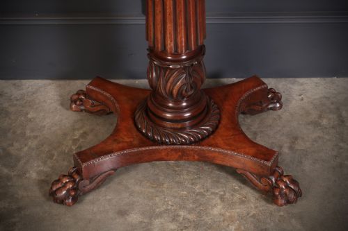 LATE REGENCY MAHOGANY CARD TABLE - ADDITIONAL PHOTO 7
