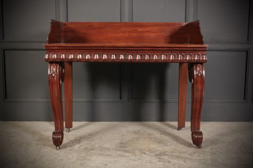 MAGNIFICENT WILLIAM IV MAHOGANY CONSOLE TABLE - ADDITIONAL PHOTO 3