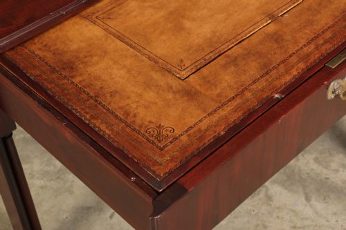RARE GEORGIAN MAHOGANY ARCHITECTS TABLE DESK - ADDITIONAL PHOTO 2