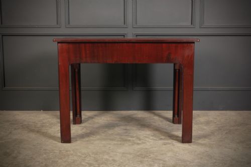 RARE GEORGIAN MAHOGANY ARCHITECTS TABLE DESK - ADDITIONAL PHOTO 13