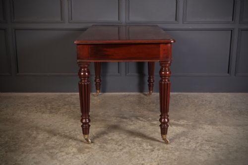 LARGE VICTORIAN MAHOGANY SIDE TABLE - ADDITIONAL PHOTO 10