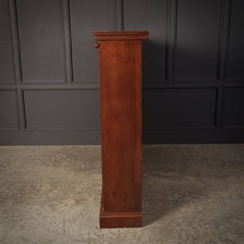 VICTORIAN OAK OPEN BOOKCASE - ADDITIONAL PHOTO 7