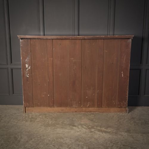 VICTORIAN OAK OPEN BOOKCASE - ADDITIONAL PHOTO 8