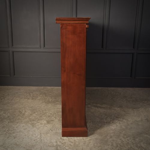 VICTORIAN OAK OPEN BOOKCASE - ADDITIONAL PHOTO 9