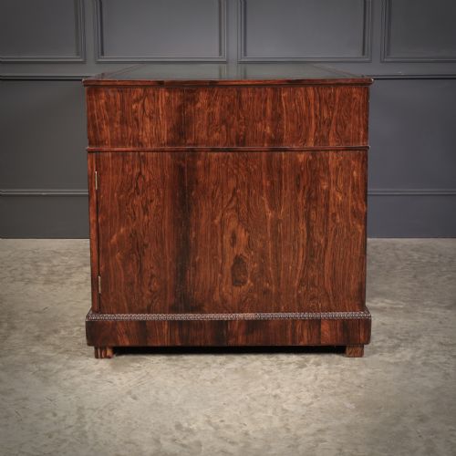RARE WILLIAM IV ROSEWOOD PARTNERS DESK - ADDITIONAL PHOTO 12