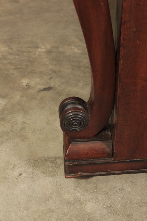 REGENCY MAHOGANY SECRTAIRE BOOKCASE - ADDITIONAL PHOTO 5
