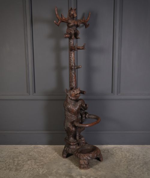 BLACK FOREST BEAR HALLSTAND - ADDITIONAL PHOTO 4