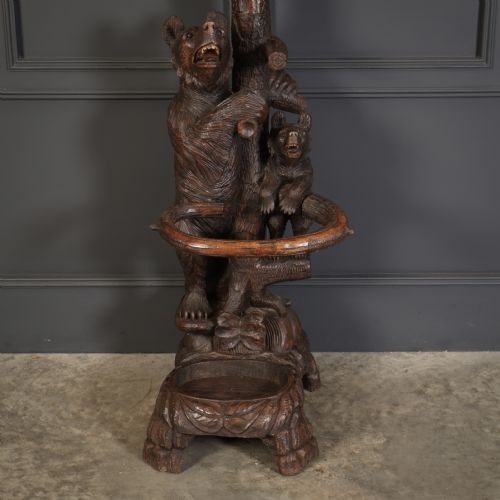 BLACK FOREST BEAR HALLSTAND - ADDITIONAL PHOTO 2
