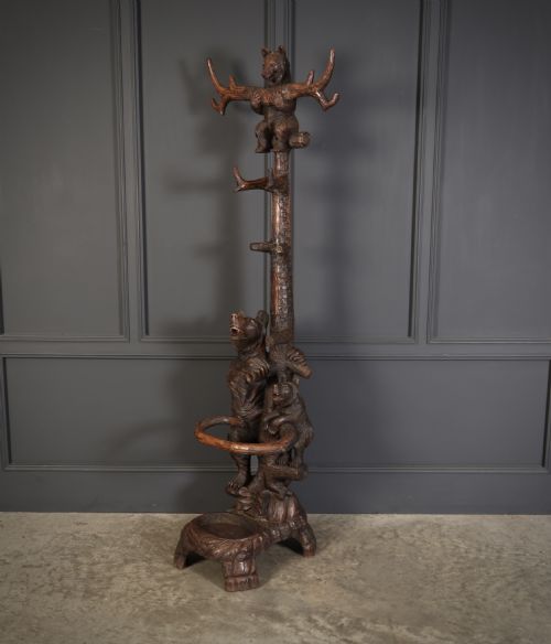 BLACK FOREST BEAR HALLSTAND - ADDITIONAL PHOTO 7