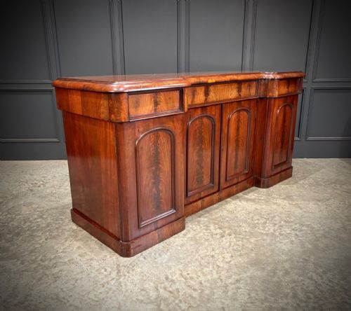Victorian Mahogany 4 Door Sideboard