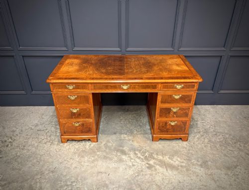 INLAID WALNUT DESK - ADDITIONAL PHOTO 2