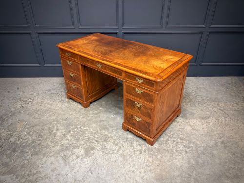 INLAID WALNUT DESK - ADDITIONAL PHOTO 6
