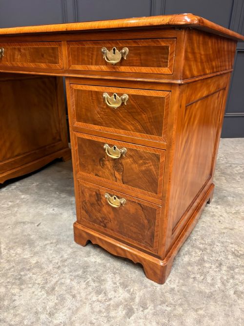 INLAID WALNUT DESK - ADDITIONAL PHOTO 8