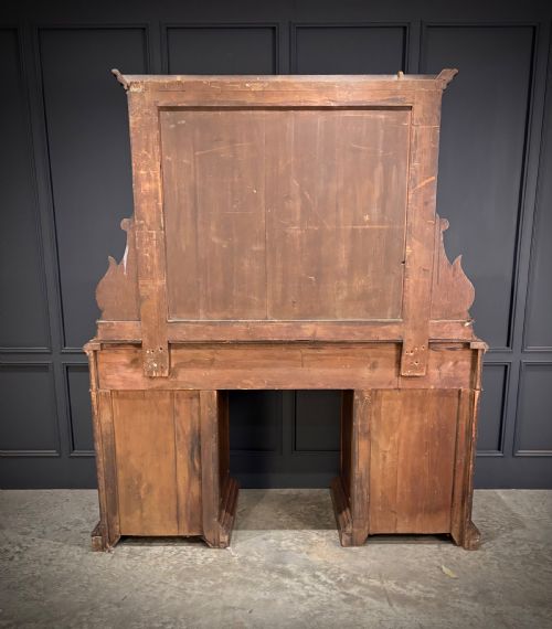 CARVED OAK SIDEBOARD - ADDITIONAL PHOTO 2