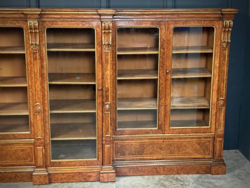 IMPRESSIVE LARGE POLLARD OAK LIBRARY BOOKCASE - ADDITIONAL PHOTO 15