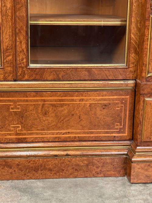 IMPRESSIVE LARGE POLLARD OAK LIBRARY BOOKCASE - ADDITIONAL PHOTO 18