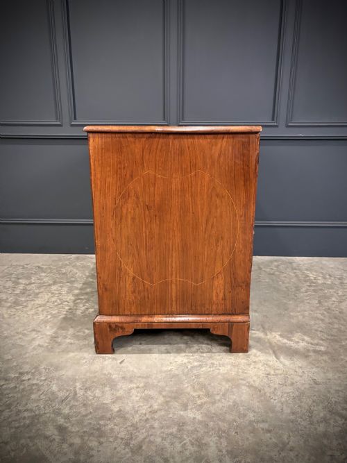 WILLIAM MARY INLAID WALNUT CHEST OF DRAWERS - ADDITIONAL PHOTO 14