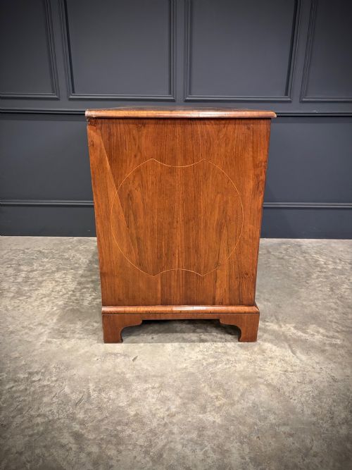 WILLIAM MARY INLAID WALNUT CHEST OF DRAWERS - ADDITIONAL PHOTO 16
