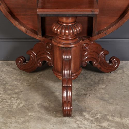 SUPERB MAHOGANY TILT TOP CENTRE TABLE - ADDITIONAL PHOTO 1