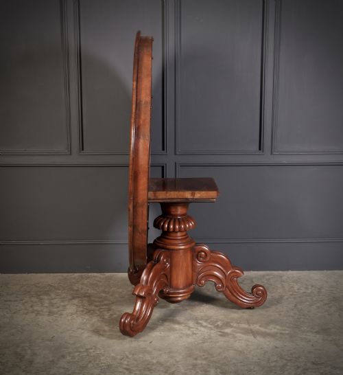 SUPERB MAHOGANY TILT TOP CENTRE TABLE - ADDITIONAL PHOTO 5