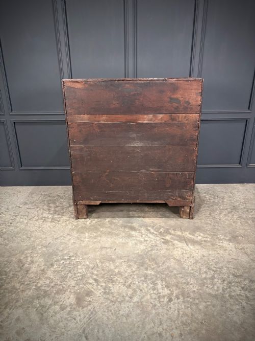 DUTCH MARQUETRY INLAID WALNUT BUREAU - ADDITIONAL PHOTO 13