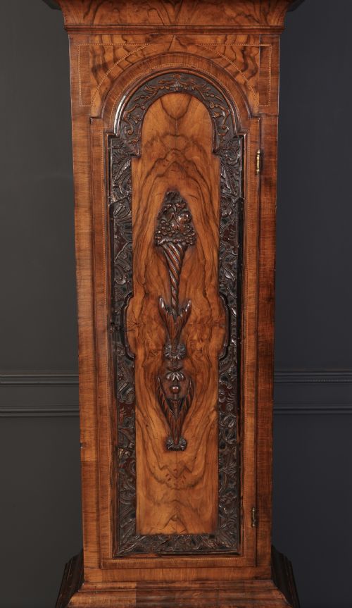 18TH CENTURY WALNUT GRANDFATHER CLOCK - ADDITIONAL PHOTO 3