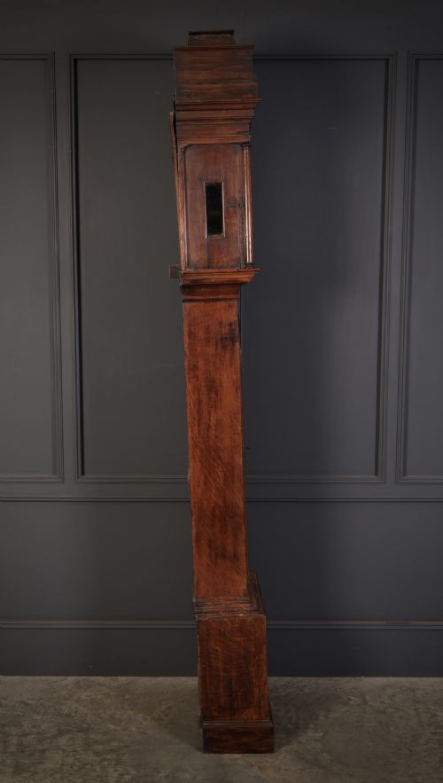 18TH CENTURY WALNUT GRANDFATHER CLOCK - ADDITIONAL PHOTO 9