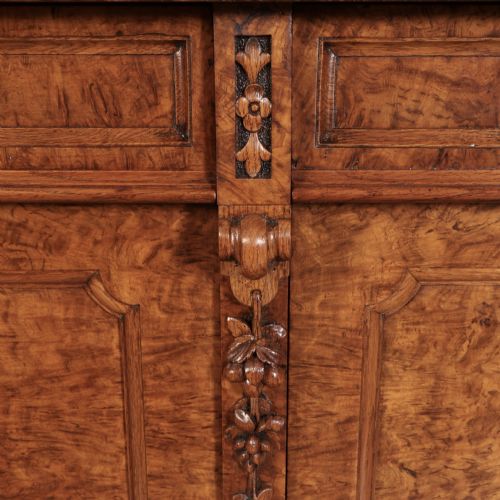 VICTORIAN POLLARD OAK SIDEBOARD - ADDITIONAL PHOTO 9