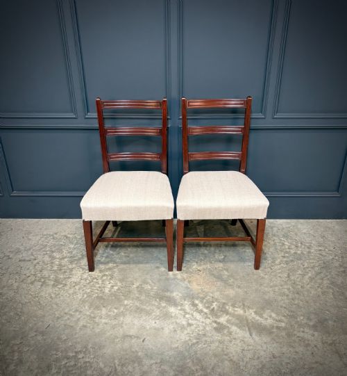 SET OF EIGHTEEN GEORGIAN MAHOGANY DINING CHAIRS - ADDITIONAL PHOTO 3