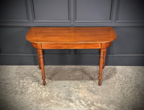 PAIR OF REGENCY MAHOGANY CONSOLE TABLES - ADDITIONAL PHOTO 4