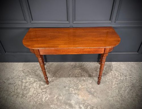 PAIR OF REGENCY MAHOGANY CONSOLE TABLES - ADDITIONAL PHOTO 6