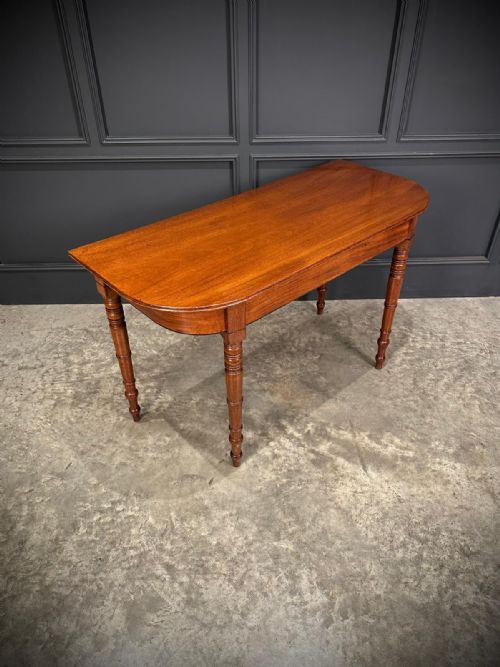 PAIR OF REGENCY MAHOGANY CONSOLE TABLES - ADDITIONAL PHOTO 8