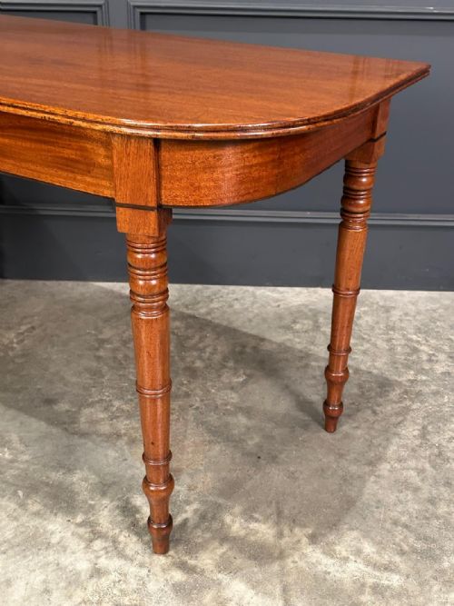 PAIR OF REGENCY MAHOGANY CONSOLE TABLES - ADDITIONAL PHOTO 9