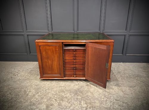 RARE VICTORIAN MAHOGANY SPECIMEN DESK - ADDITIONAL PHOTO 8