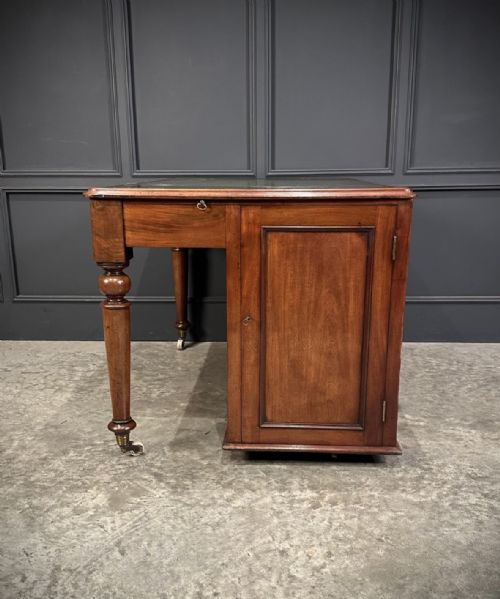 RARE VICTORIAN MAHOGANY SPECIMEN DESK - ADDITIONAL PHOTO 10
