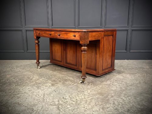 RARE VICTORIAN MAHOGANY SPECIMEN DESK - ADDITIONAL PHOTO 15