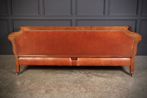 MAGNIFICENT QUALITY MAHOGANY LEATHER SUITE - ADDITIONAL PHOTO 16