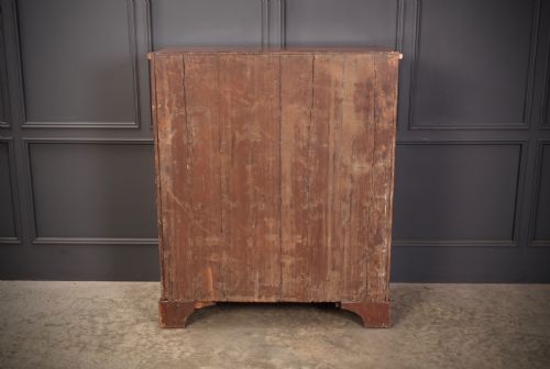 GEORGIAN WALNUT CHEST OF DRAWERS - ADDITIONAL PHOTO 7