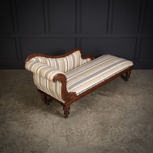 WILLIAM IV ROSEWOOD CHAISE LONGUE - ADDITIONAL PHOTO 1
