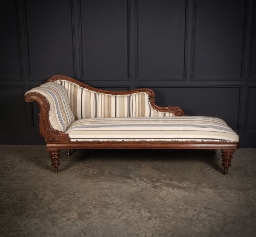 WILLIAM IV ROSEWOOD CHAISE LONGUE - ADDITIONAL PHOTO 2
