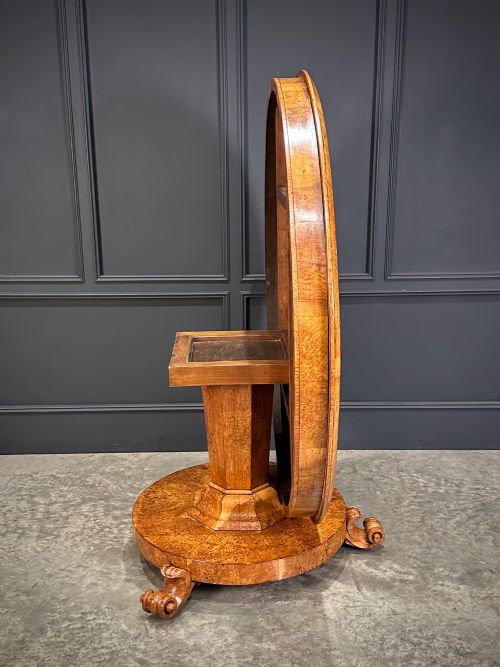 MAGNIFICENT POLLARD OAK ROUND BREAKFAST TABLE - ADDITIONAL PHOTO 8