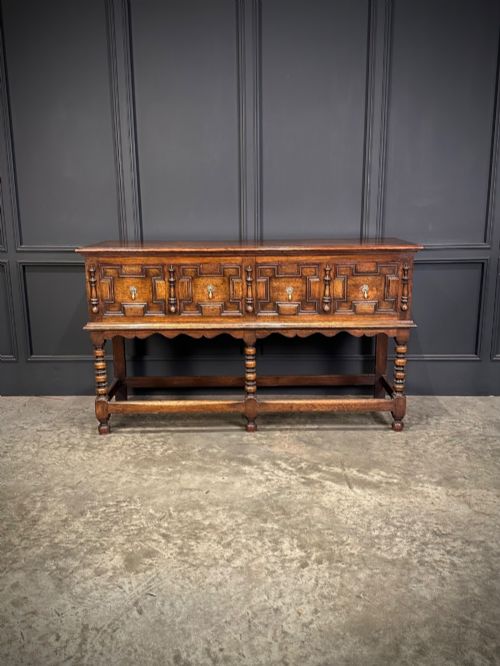ANTIQUE OAK DRESSER - ADDITIONAL PHOTO 3