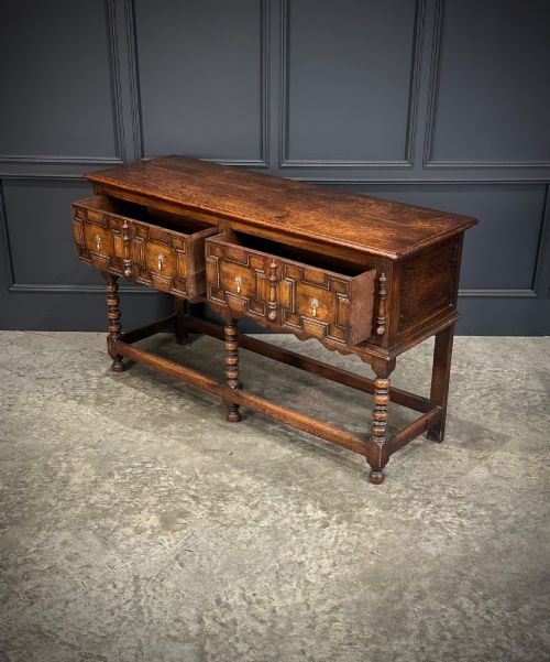 ANTIQUE OAK DRESSER - ADDITIONAL PHOTO 7