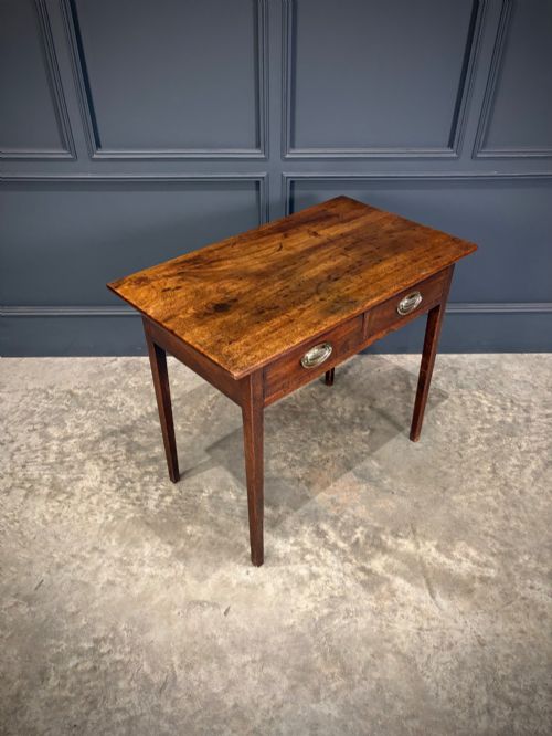 SMALL GEORGIAN MAHOGANY SIDE TABLE - ADDITIONAL PHOTO 1