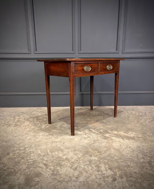 SMALL GEORGIAN MAHOGANY SIDE TABLE - ADDITIONAL PHOTO 2