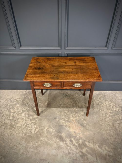 SMALL GEORGIAN MAHOGANY SIDE TABLE - ADDITIONAL PHOTO 3