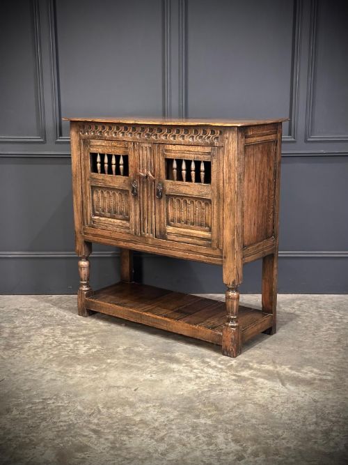 Slim Oak Cheese Cupboard