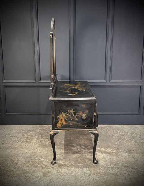 CHINOISERIE LACQUERED DRESSING TABLE - ADDITIONAL PHOTO 5