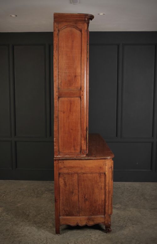 LARGE 18TH CENTURY CHERRY WOOD CUPBOARD - ADDITIONAL PHOTO 5